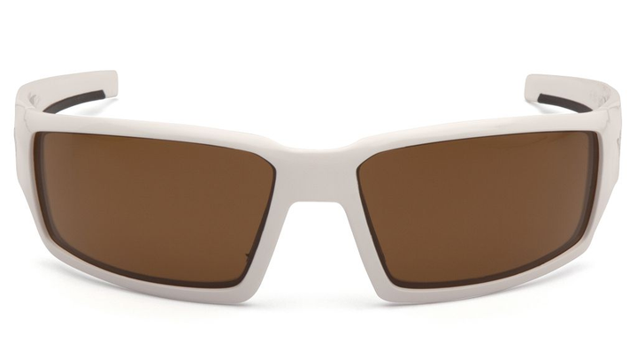 Очки защитные открытые (тактические) Venture Gear Pagosa White (bronze) Anti-Fog, коричневые - изображение 2