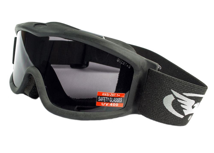 Защитные тактические маска очки Global Vision Ballistech-2 (gray) серые - изображение 1