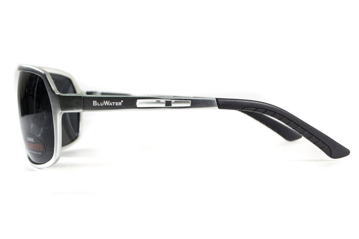 Очки поляризационные BluWater Alumination-4 Silver Polarized (gray) серые - изображение 2