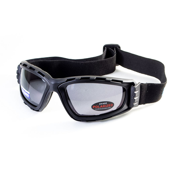 Спортивные маска очки Blu Water Tripster Polarized (gray) серые - изображение 1