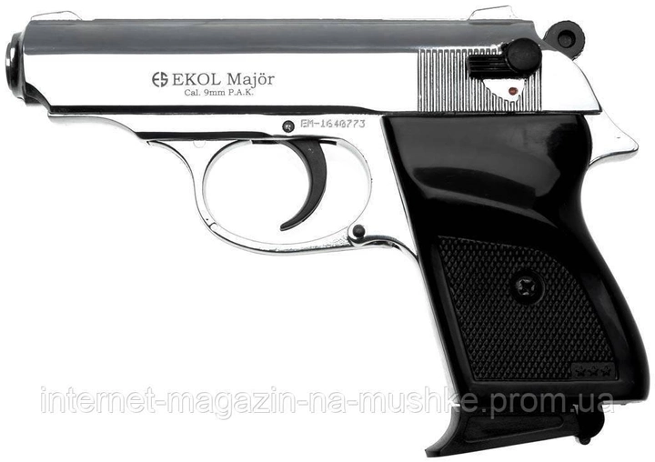 Стартовий пістолет Ekol Major хром - зображення 1