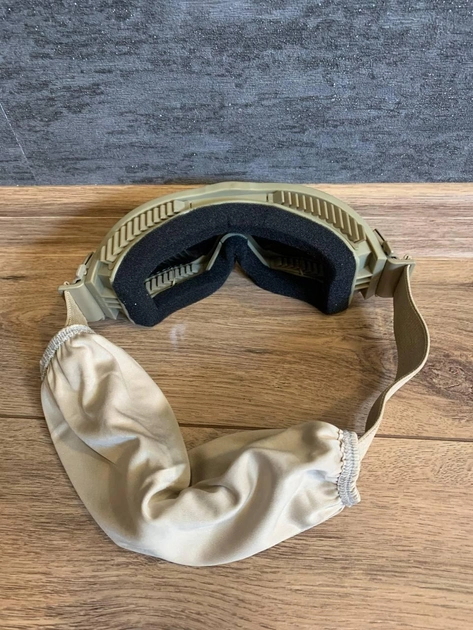 Тактические очки SP68, песочные, 3 линзы - изображение 2