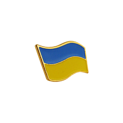 Значок металевий Прапор України патріот VTS - Фото 1 Значок металевий Прапор України патріот VTS - изображение 1