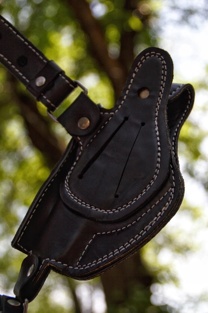 Оперативная наплечная кобура скрытого ношения черная - изображение 1