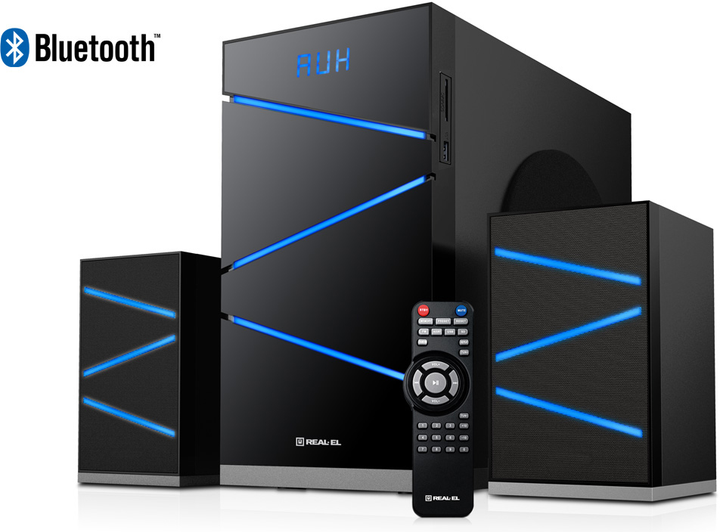 Акустична система Real-El M-410 black (EL121300007) - зображення 2