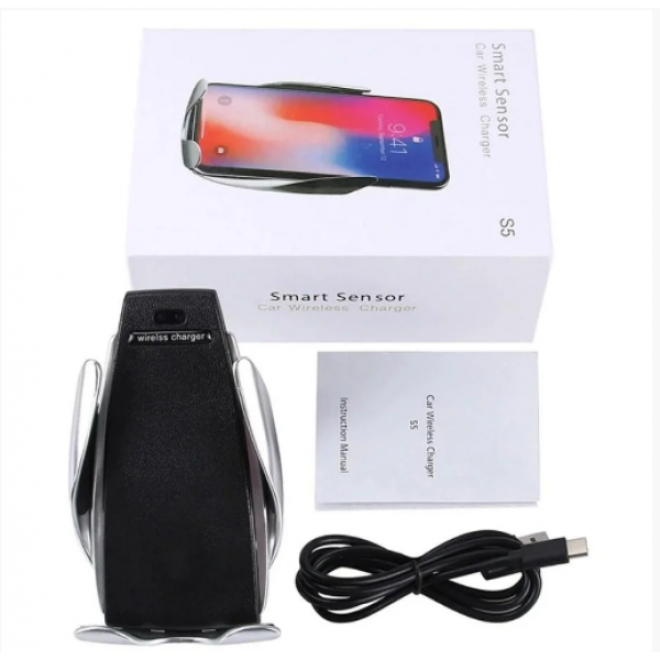 Зарядное беспроводное устройство Penguin Smart Sensor S5 Черный матовый (D-2019090098) - Фото 7 Зарядное беспроводное устройство Penguin Smart Sensor S5 Черный матовый (D-2019090098) - изображение 7