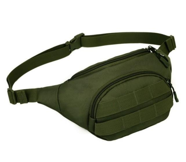 Поясная армейская сумка Защитник 136-G оливковая - изображение 1