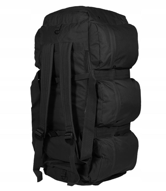 Тактичний Рюкзак/Сумка 2в1 Mil-Tec Combat Duffle Bag Tap 98л 85 x 34 x 29 см Black (13846002) - зображення 2