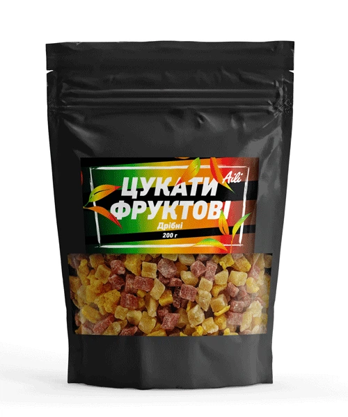 Цукаты фруктовые 200г - Фото 1 Цукаты фруктовые 200г - изображение 1