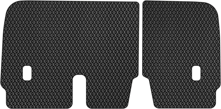 Акция на Захист спинки другого ряду сидінь EVAtech для Nissan Pathfinder (R52) 2014 2 шт Чорний от Rozetka