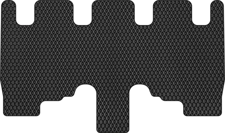 Акция на Суцільний килимок третього ряду EVAtech для Nissan Pathfinder (R51) 2004-2014 1 шт Чорний от Rozetka