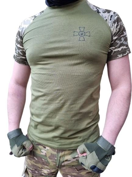 Тактична футболка ЗСУ, футболка для війскових олива Headbagrv XL - зображення 2