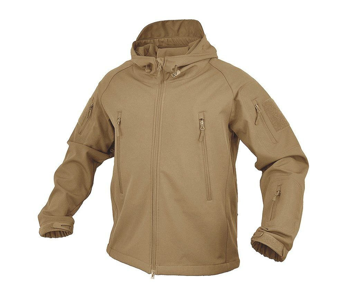 Тактична чоловіча куртка Куртка Texar Softshell, койот M - зображення 2