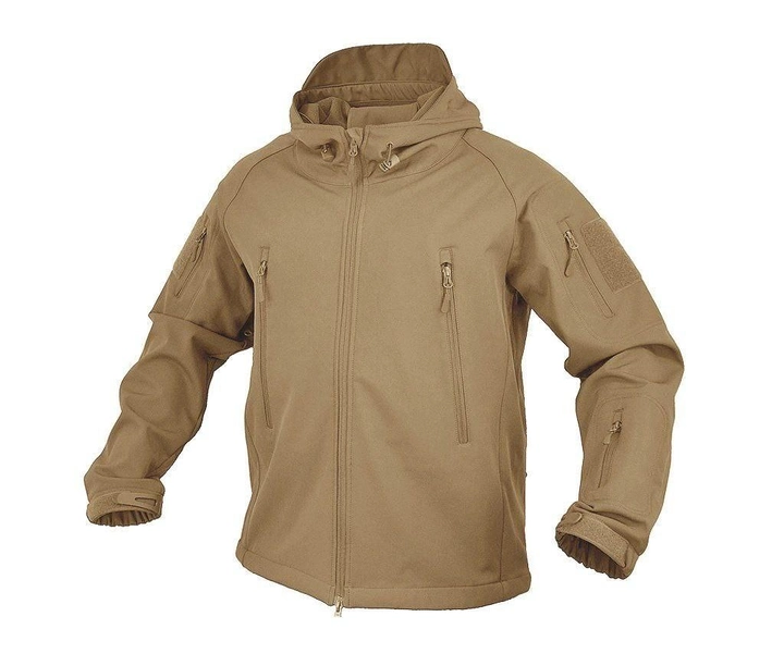Тактическая мужская куртка Куртка Texar Softshell, койот XXL - изображение 2