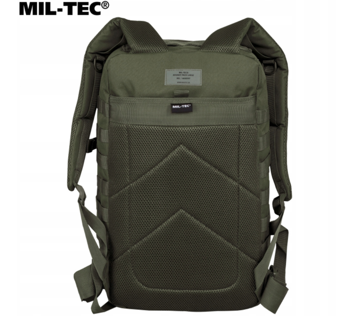 Рюкзак Mil-Tec тактический, 36л молли Backpack US Assault Large(Размер В51 х Ш29 х Г28 см) оливка - изображение 2