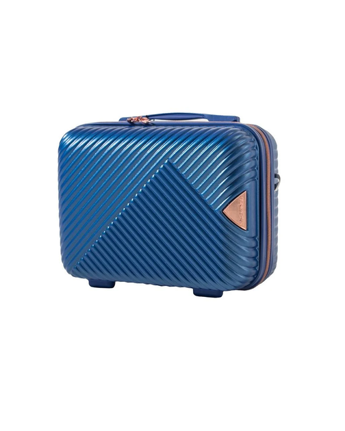 Кейс-пилот пластиковый Wings WN01 Ручная кладь (XS) 30х35х18 см 15л Синий (Middle blue) - изображение 3