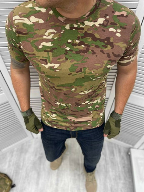 Армійська футболка мультикам XXXL - зображення 2
