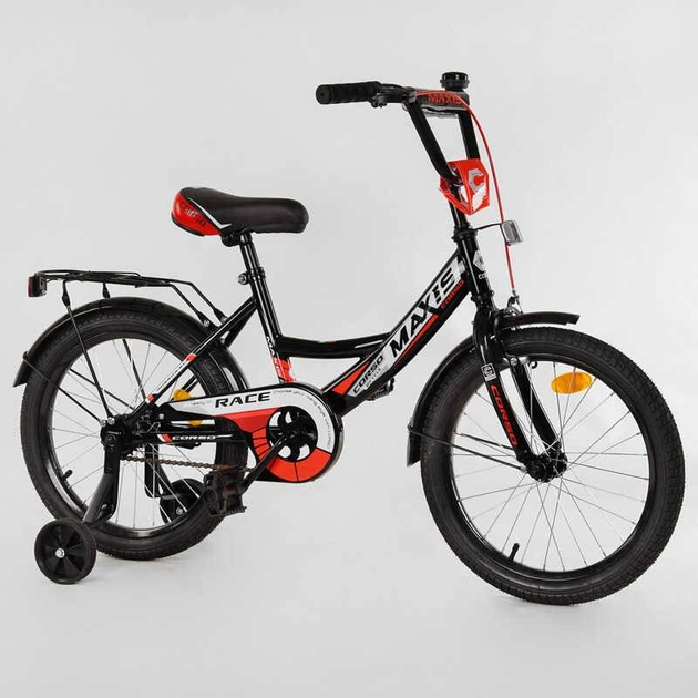 Велосипед Corso 18" Червоний з білим MAXIS-18201 – фото, відгуки ...