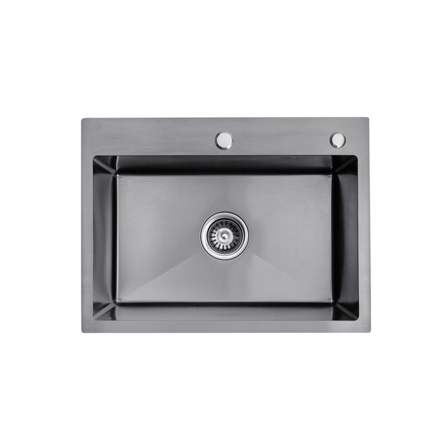 Мойка для кухни KRONER из нержавеющей стали KRP PVD Schwarze-5843HM ...
