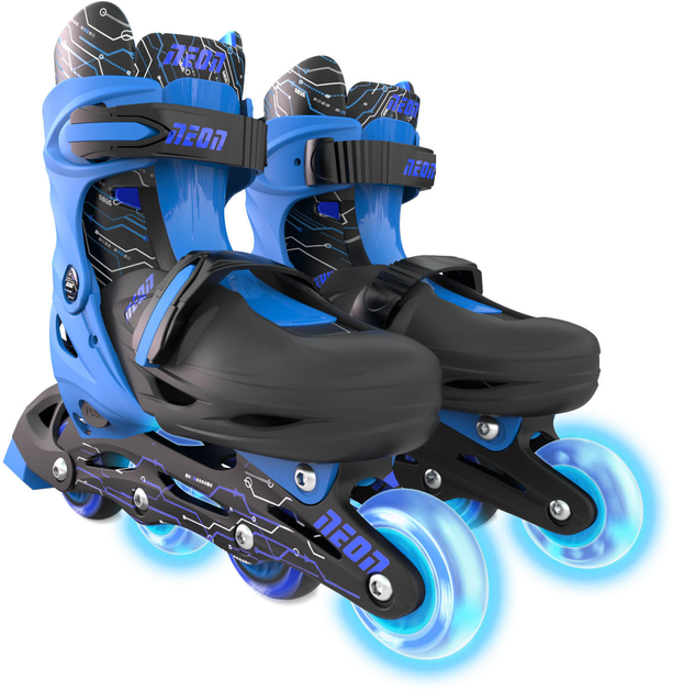 Роликовые коньки Neon Combo Skates Синие 30-33 (NT09B4) - изображение 1