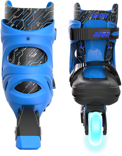 Роликовые коньки Neon Combo Skates Синие 30-33 (NT09B4) - изображение 2