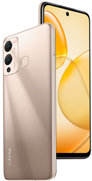 Мобільний телефон Infinix HOT 12 Play NFC (X6816D) 4/64GB Champagne ...