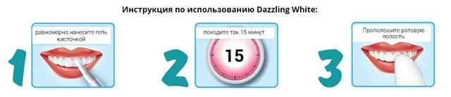 Олівець для відбілювання зубів Dazzling White Pen (2062) - зображення 3