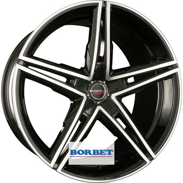 Литые диски Borbet XRS R20 W8.5 PCD5x114.3 ET40 DIA72.5 (gloss black ...