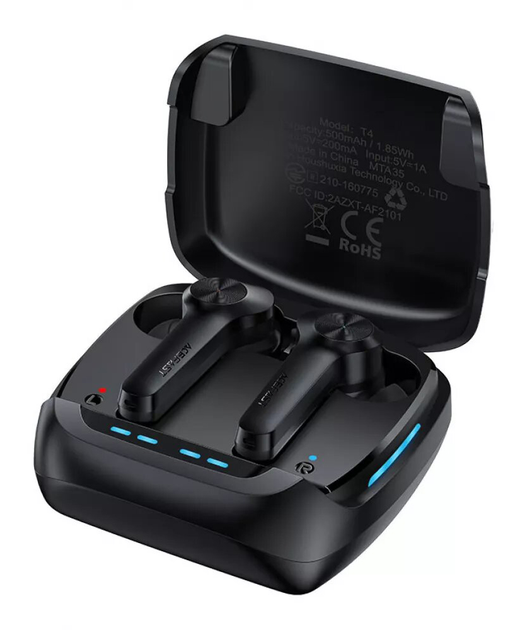 Наушники вакуумные беспроводные с микрофоном Acefast T4 TWS Bluetooth в ...