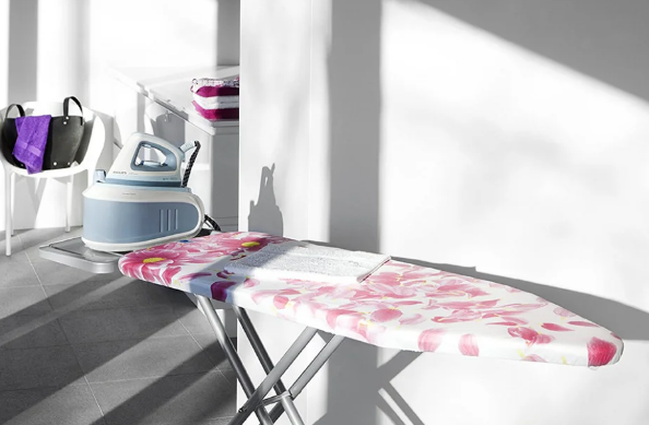 Гладильная доска Brabantia, 124x45 см с подставкой для паровой системы (101380) - изображение 2