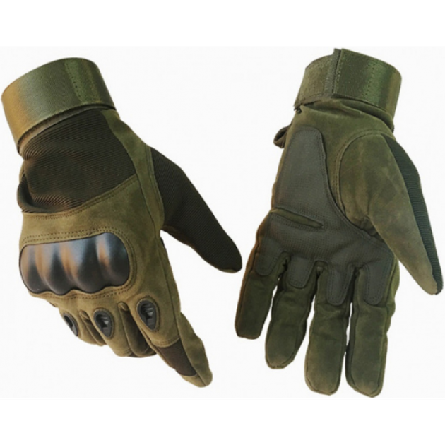 Мужские перчатки тактические Oakley военные, олива (6986, EL- M) - изображение 1