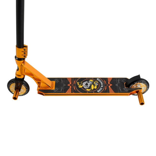 Трюковый самокат Best Scooter 23015 Золотой - изображение 3