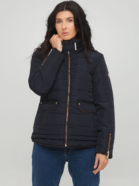 Куртка демісезонна коротка з капюшоном жіноча Stradivarius 8095283011 M Темно-синя від Rozetka на платформі USKIDKA Акція на Куртка демісезонна коротка з капюшоном жіноча Stradivarius 8095283011 M Темно-синя від Rozetka