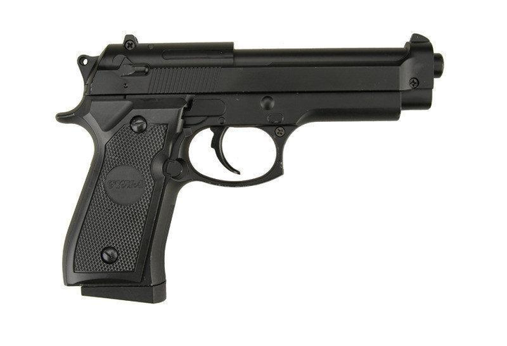 Детский металически спринговый пистолет Cyma ZM18, Beretta M92 – фото ...