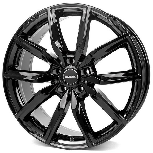 Литые диски Mak Allianz R20 W9 PCD5x120 ET44 DIA72.6 (gloss black ...