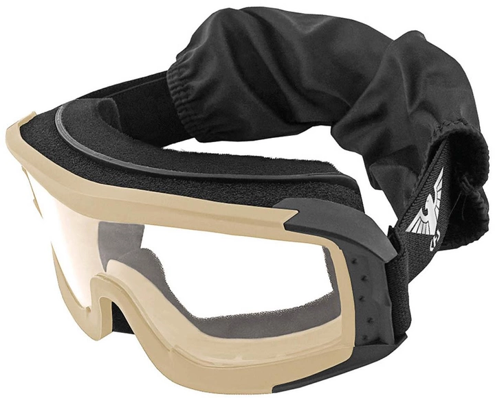Балістична захисна маска KHS Tactical optics 25902F Хакі - зображення 1