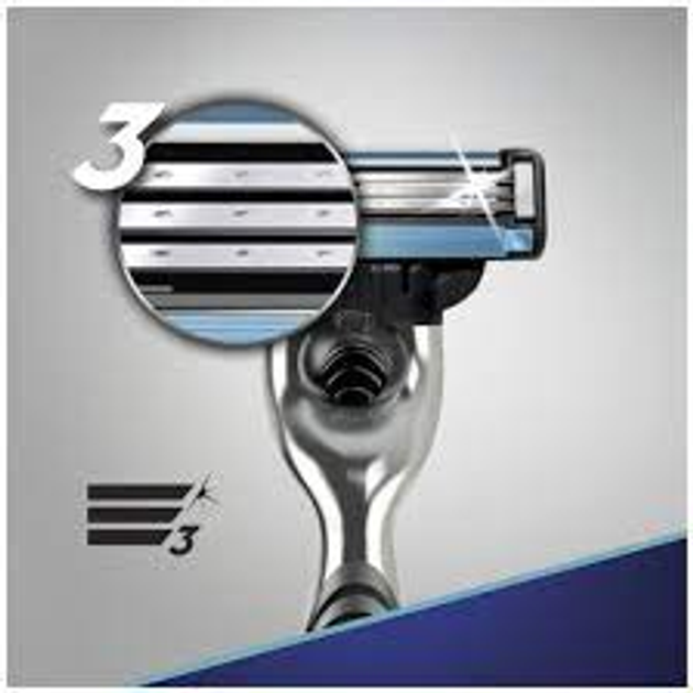 Станок для гоління з підставкою Gillette Mach3 - зображення 4