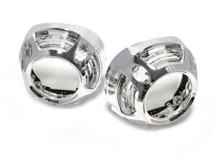 Маска для биксеноновых Bi Led линз 3" Panamera Led Style с блоками CREE ...