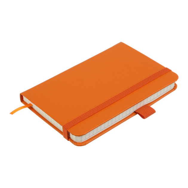 Книга записна Buromax Etalon 95х140мм 96 аркушів у клітинку обкладинка зі штучної шкіри помаранчевий (BM.296160-11) - Фото 3 Книга записна Buromax Etalon 95х140мм 96 аркушів у клітинку обкладинка зі штучної шкіри помаранчевий (BM.296160-11) - зображення 3