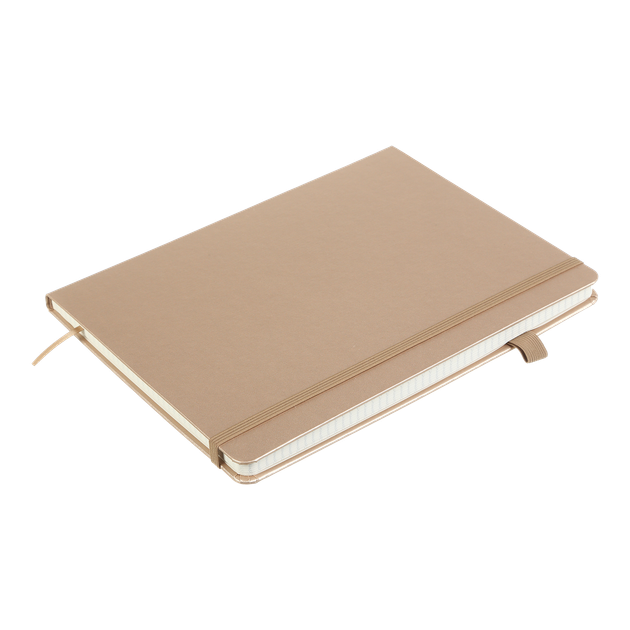 Книга записная Buromax Etalon 190х250мм 96 листов в клетку обложка из искусственной кожи золотой (BM.292160-23) - изображение 2