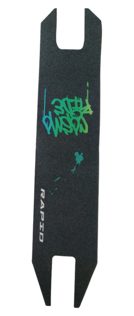 Наждак для трюкового самоката (гриптейп, шкурка) Rapid черный – фото ...