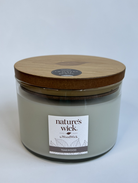 nature's wick teakwood