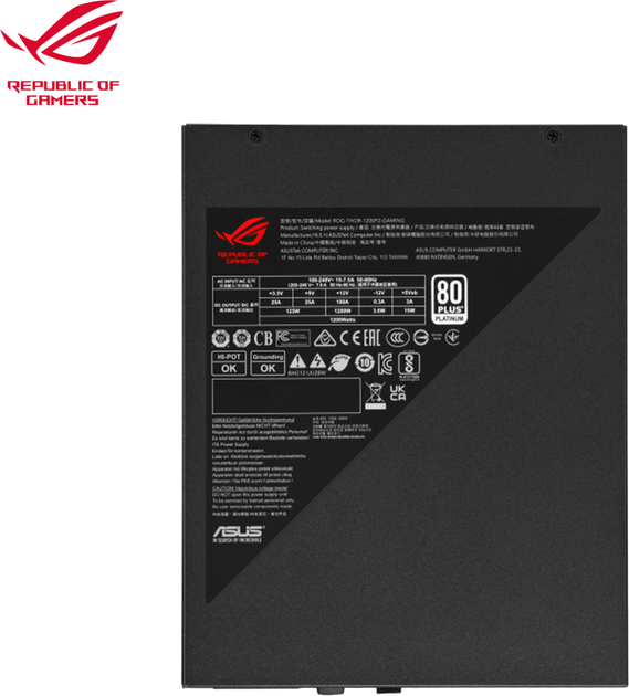 Блок питания ASUS ROG-THOR-1200P2-GAMING - изображение 8