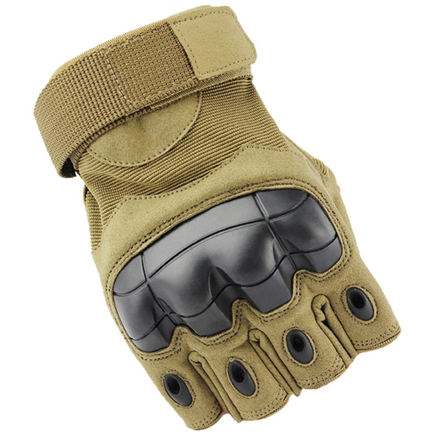 Тактичні рукавички безпалі Кайот XL - зображення 1