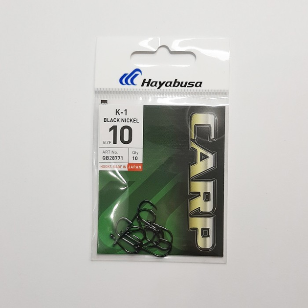 Крючки Hayabusa K-1 BN №10 (10шт.) – фото, отзывы, характеристики в  интернет-магазине ROZETKA от продавца: РАДОСТЬ