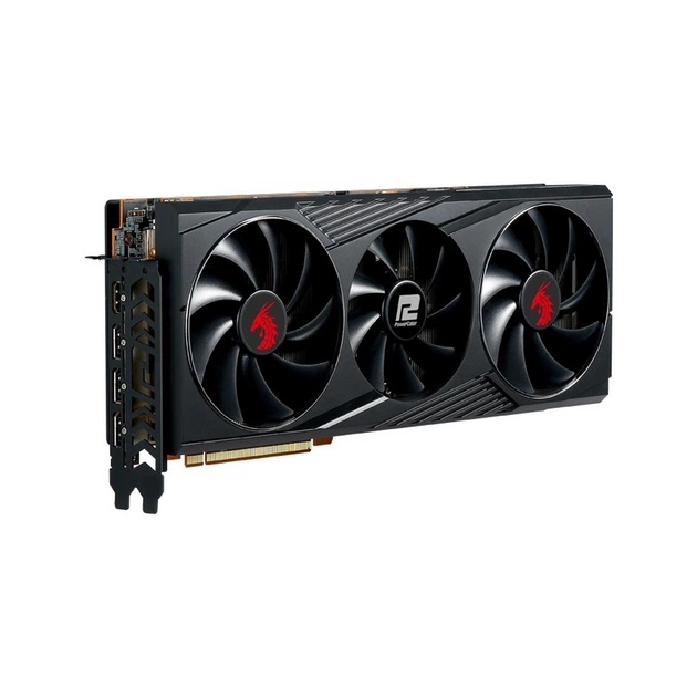 【ほぼ未使用】Red Devil AMD Radeon™ RX 6800 XT PowerColor Radeon RX 6800 XT Red Devil 16GB GDDR6 - Karty