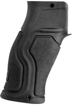 Рукоятка пистолетная прорезиненная FAB Defense Gradus FBV для AR-15 Черная (24100196) - изображение 1