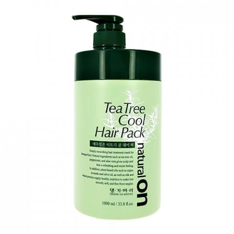 Маска для волос освежающая на основе чайного дерева Daeng Gi Meo Ri Naturalon Tea Tree Cool Hair Pack 1000ml 