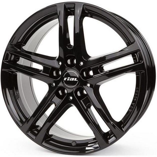 Литые диски Rial Bavaro R16 W6.5 PCD5x108 ET50 DIA63.4 (diamond black ...