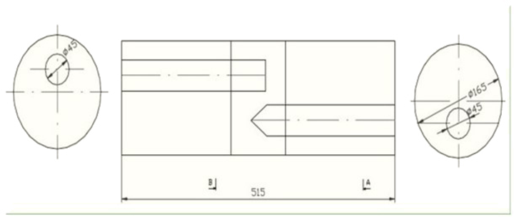 Глушитель POLMO Ремонтный fi 165 x 515, fi 45 (00.07)-(850183) (Polmo-00.07) - изображение 1